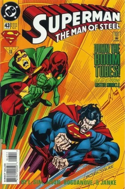 Superman: The Man of Steel #43A