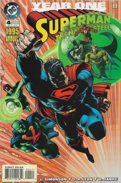 Superman: The Man of Steel Annual #4A