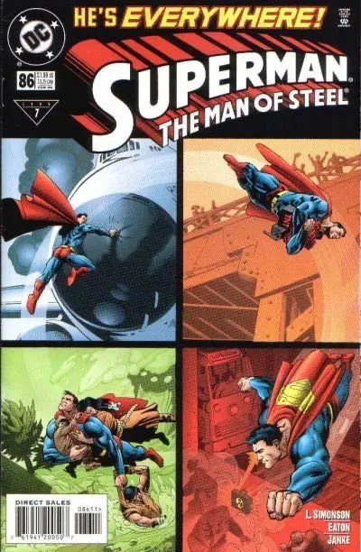 Superman: The Man of Steel #86A