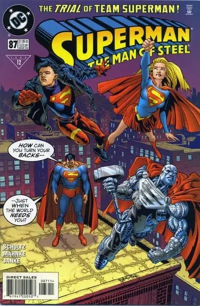 Superman: The Man of Steel #87A