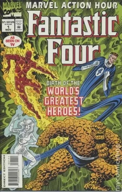 Marvel Action Hour featuring the Fantastic Four #1A