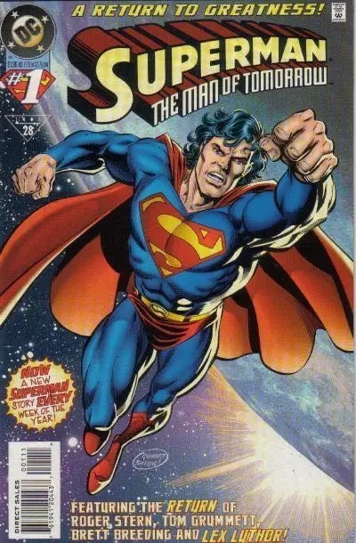 Superman: The Man of Tomorrow #1A