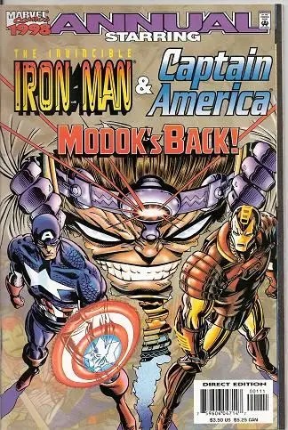 Marvel Annual: Starring The Invincible Iron Man & Captain America #1998