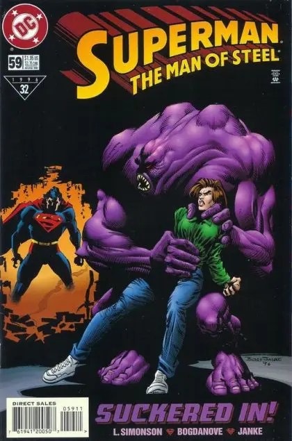 Superman: The Man of Steel #59A