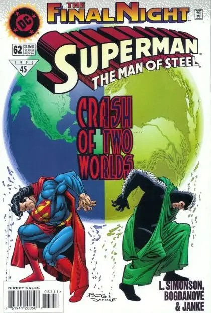 Superman: The Man of Steel #62A