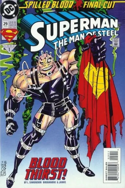 Superman: The Man of Steel #29A