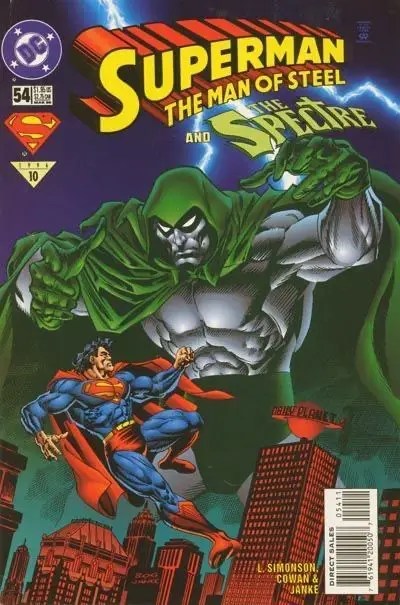 Superman: The Man of Steel #54A