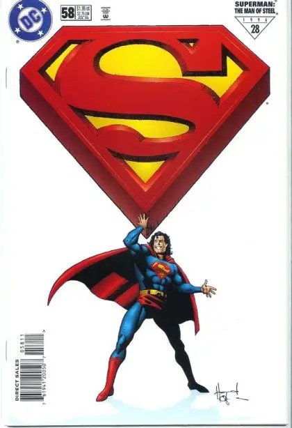 Superman: The Man of Steel #58A