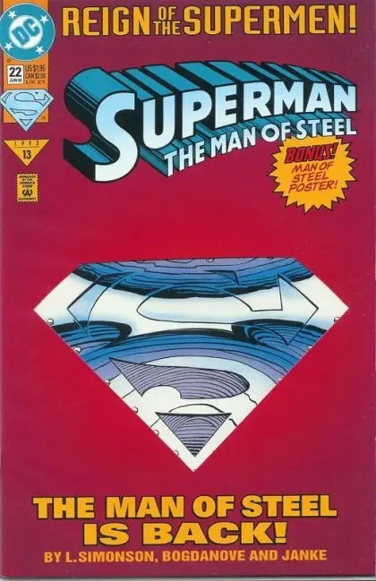 Superman: The Man of Steel #22C