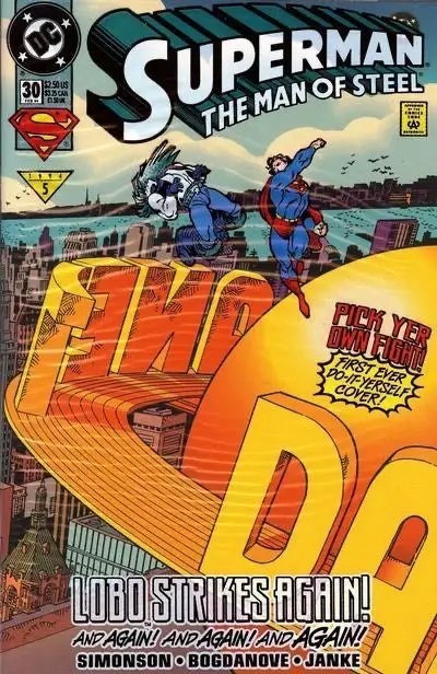 Superman: The Man of Steel #30A