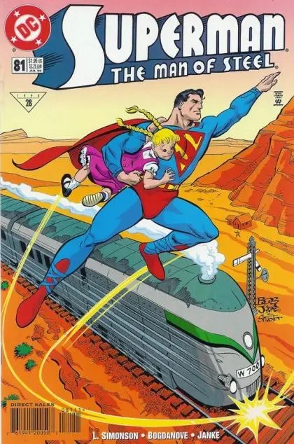 Superman: The Man of Steel #81A