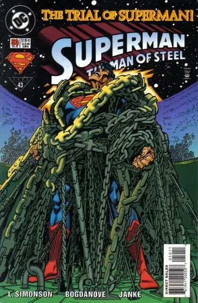Superman: The Man of Steel #50A