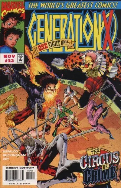 Generation X, Vol. 1 #21A