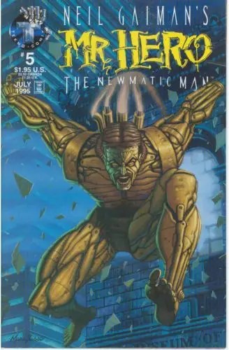 Neil Gaiman’s Mr. Hero: The Newmatic Man, Vol. 1 #5A