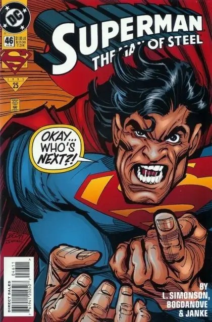 Superman: The Man of Steel #46A