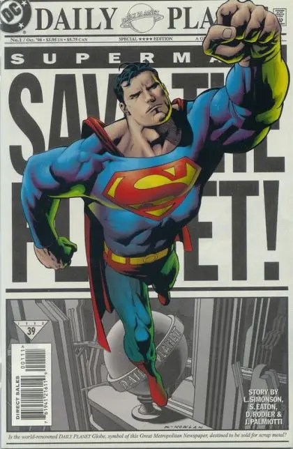 Superman: Save the Planet #1B