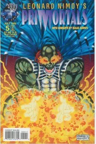 Leonard Nimoy’s Primortals, Vol. 1 #5A