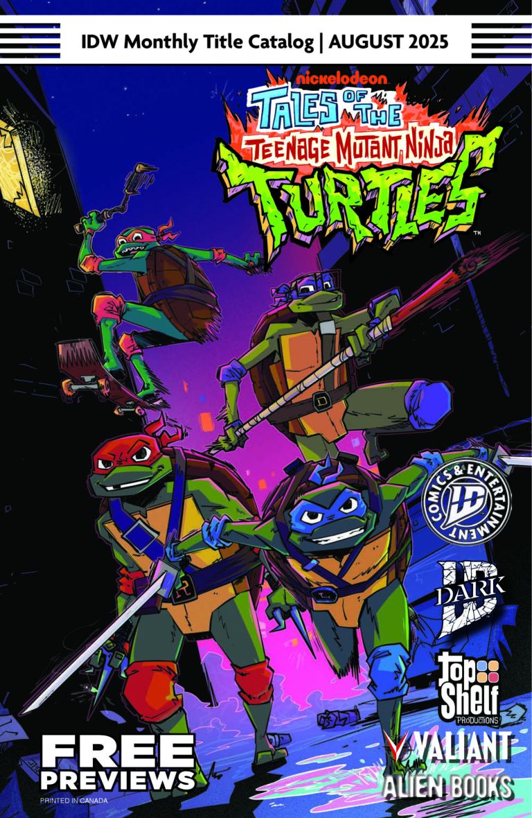 IDW October 2025 Full Solicits – Kaijus, Turtles, Willows & Hollows IDW October 2025 Full Solicits – Kaijus, Turtles, Willows & Hollows