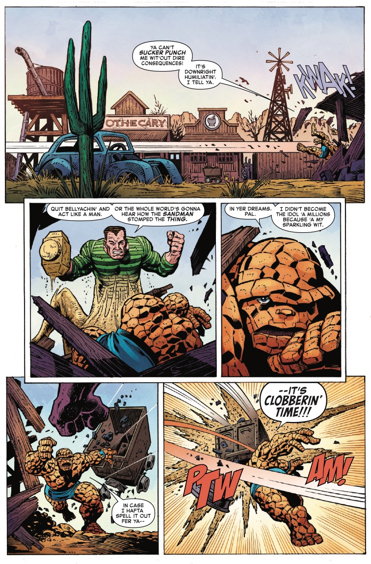 Fantastic Four: Fanfare #3 Preview: Ben Grimm’s Great Escape Fantastic Four: Fanfare #3 Preview: Ben Grimm’s Great Escape