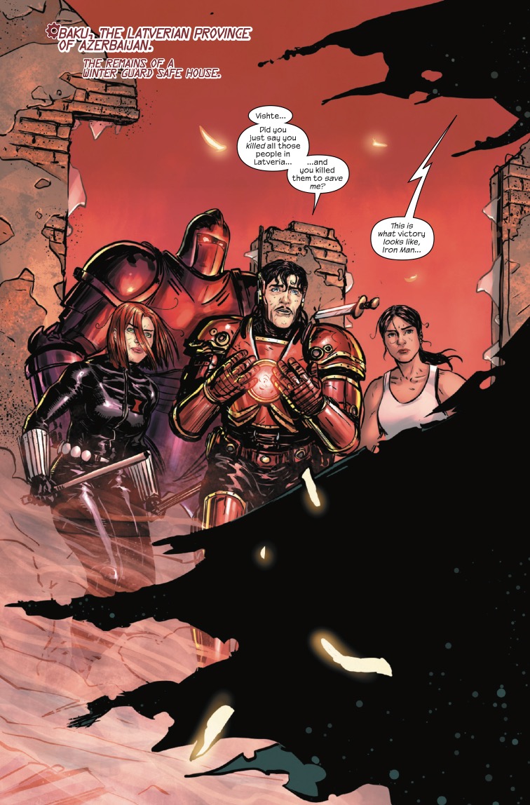 Iron Man #10 Preview: Man vs. Monger Iron Man #10 Preview: Man vs. Monger