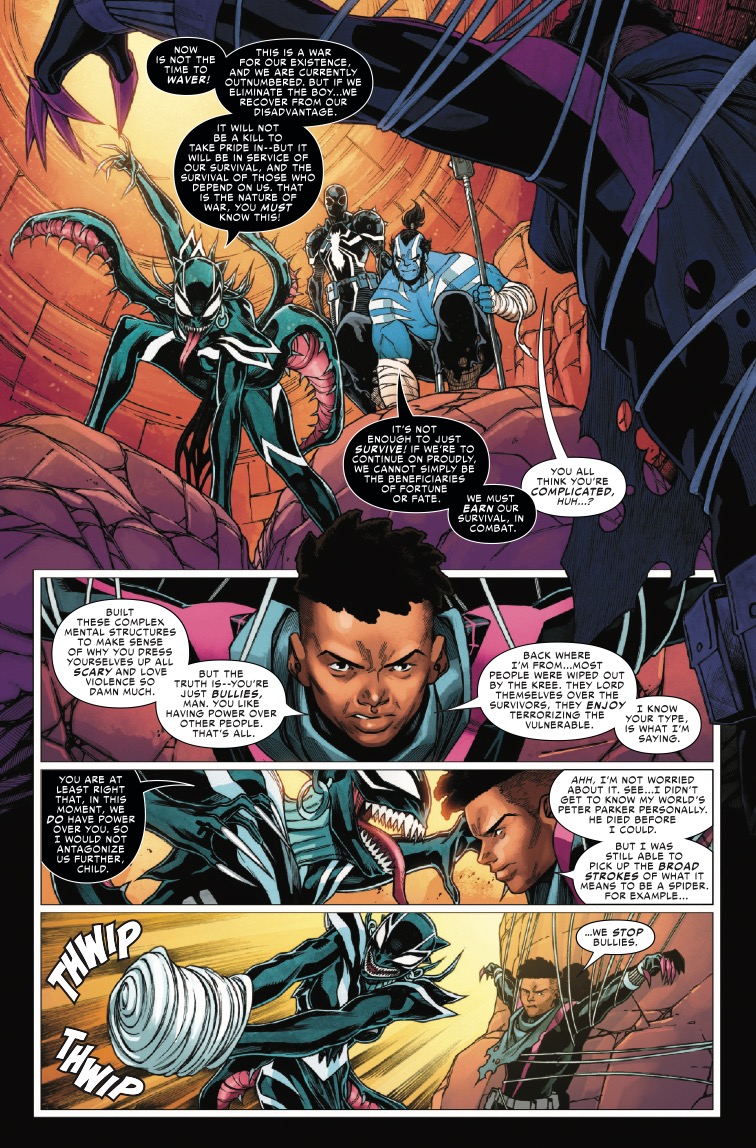 Spider-Verse vs. Venomverse #3 Preview: Betrayal Is the New Black Spider-Verse vs. Venomverse #3 Preview: Betrayal Is the New Black