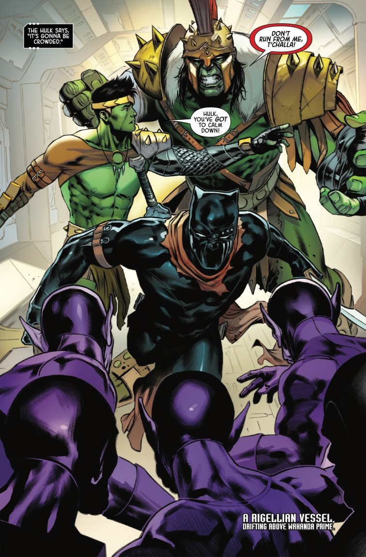 Imperial War: Black Panther #1 Preview: T’Challa vs. The Galaxy Imperial War: Black Panther #1 Preview: T’Challa vs. The Galaxy