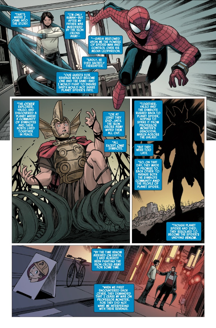 Spider-Verse vs. Venomverse #4 Preview: Secrets, Spiders, Symbiotes Spider-Verse vs. Venomverse #4 Preview: Secrets, Spiders, Symbiotes