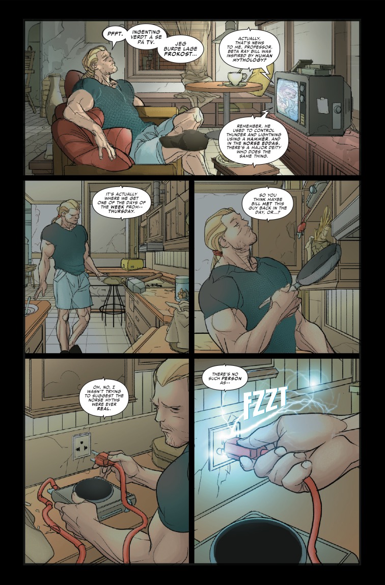 Mortal Thor #1 Preview: Hammer Time in a Godless World Mortal Thor #1 Preview: Hammer Time in a Godless World