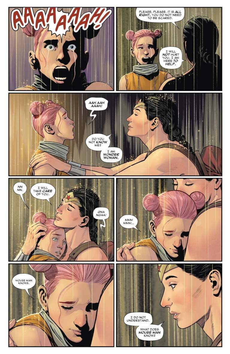Wonder Woman #24 Preview: Mouse Man’s Island of Parental Peril Wonder Woman #24 Preview: Mouse Man’s Island of Parental Peril
