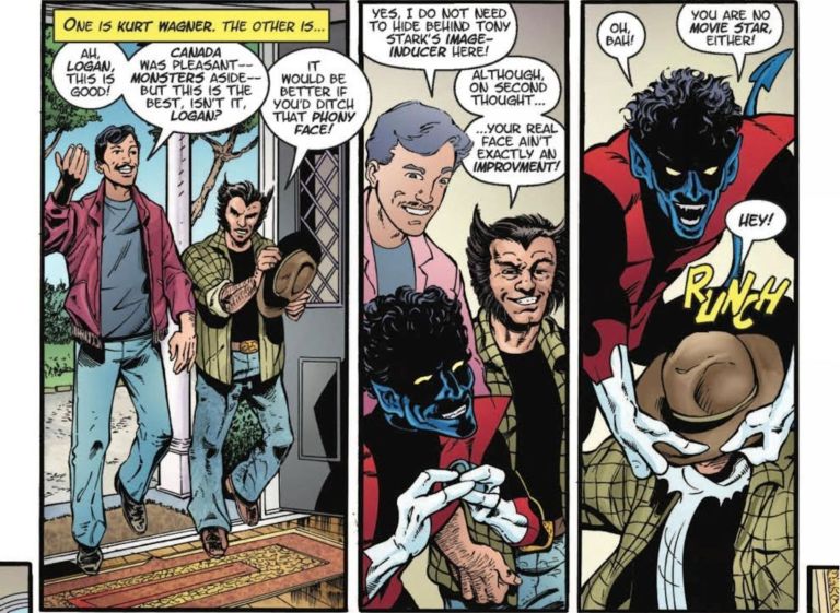 Two Coloured And Inked Pages Of John Byrne’s X-Men: Elsewhen Two Coloured And Inked Pages Of John Byrne’s X-Men: Elsewhen