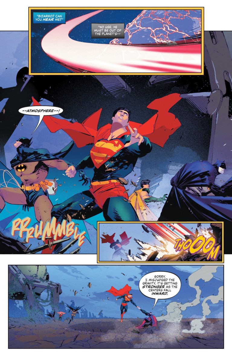 Batman/Superman: World’s Finest #43 Preview: Bizarro Battle Royale Batman/Superman: World’s Finest #43 Preview: Bizarro Battle Royale