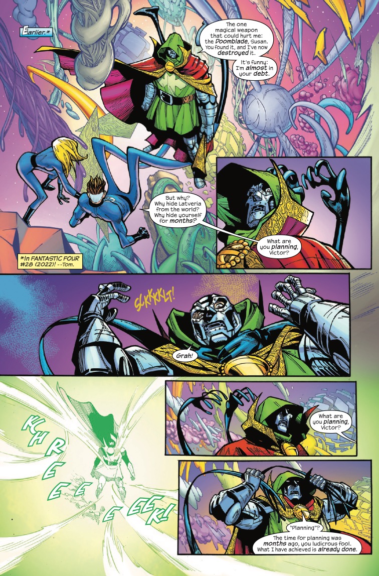 Fantastic Four #3 Preview: Doom’s Frozen Lair of Despair Fantastic Four #3 Preview: Doom’s Frozen Lair of Despair