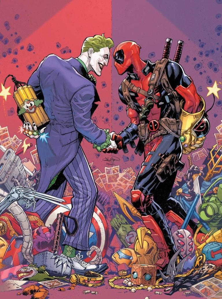 The Deadpool And The Joker In Deadpool/Batman (Spoilers) The Deadpool And The Joker In Deadpool/Batman (Spoilers)