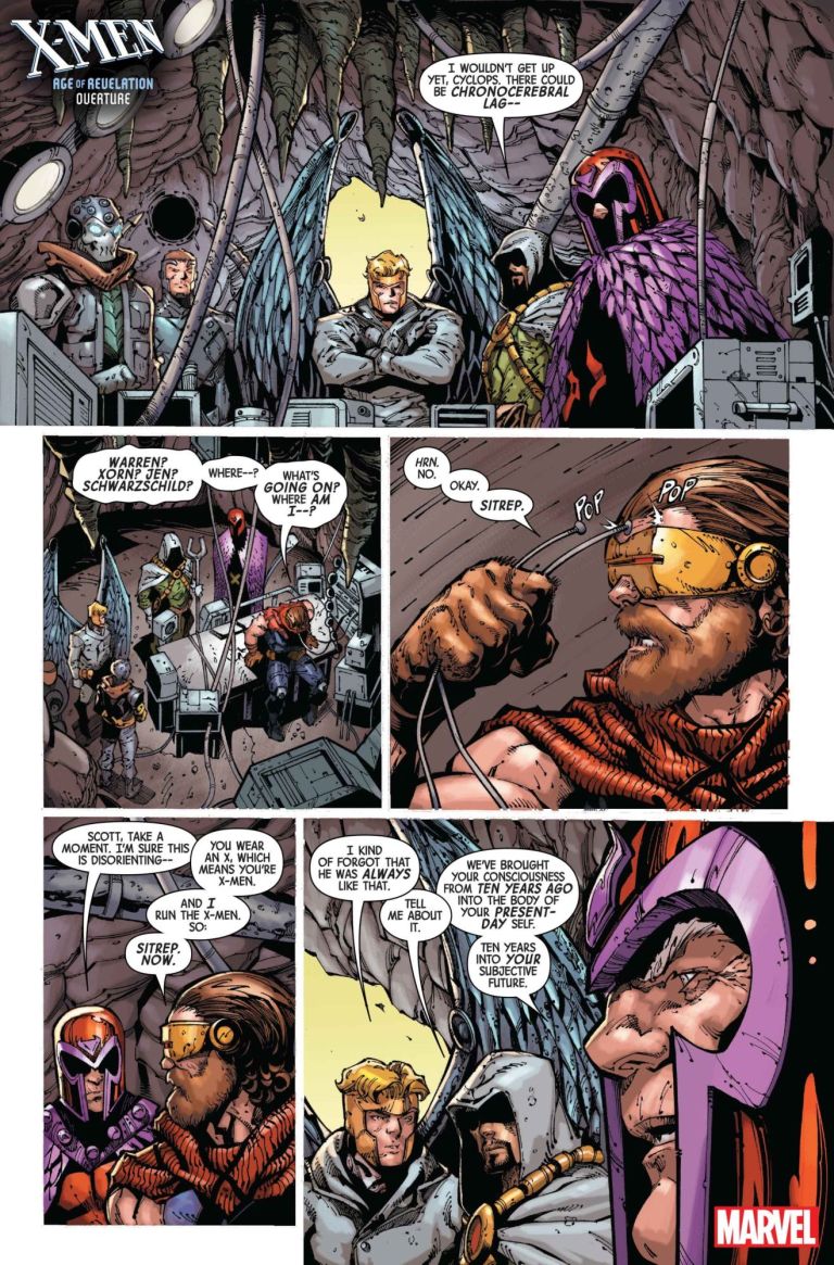 A Look At How Cyclops Time Travels In X-Men Age Of Revelation Overture A Look At How Cyclops Time Travels In X-Men Age Of Revelation Overture