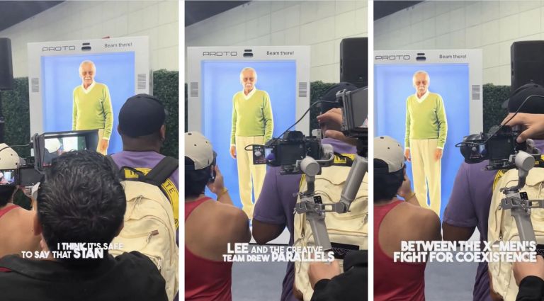 The Stan Lee A.I. Hologram At LA Comic Con – Is It Right Or Wrong? The Stan Lee A.I. Hologram At LA Comic Con – Is It Right Or Wrong?