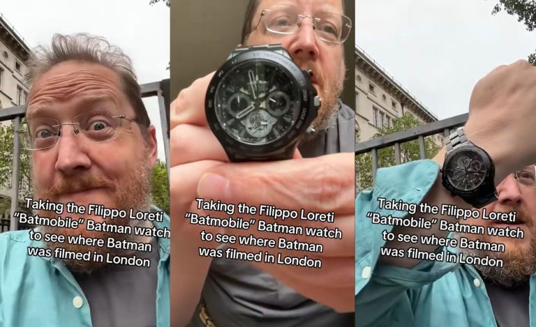 Taking A Filippo Loreti Batmobile Watch Around Batman’s London Taking A Filippo Loreti Batmobile Watch Around Batman’s London