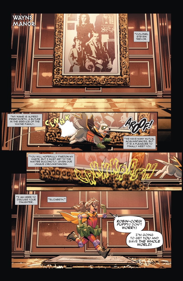 Trinity: Daughter of Wonder Woman #4 Preview: Bat-Wedding Interrupted Trinity: Daughter of Wonder Woman #4 Preview: Bat-Wedding Interrupted