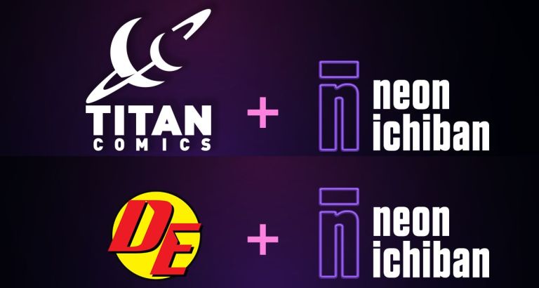 Titan Joins Dynamite At New Digital Comics Distributor, Neon Ichiban Titan Joins Dynamite At New Digital Comics Distributor, Neon Ichiban