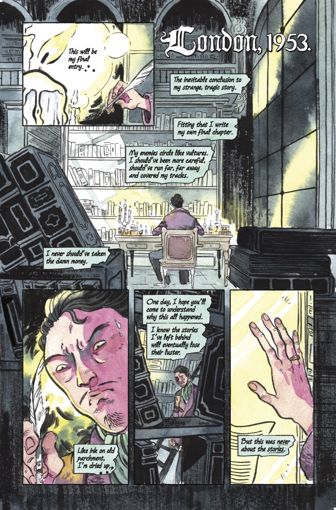 Author Immortal #1 Preview: When Writers Become Heroes Author Immortal #1 Preview: When Writers Become Heroes