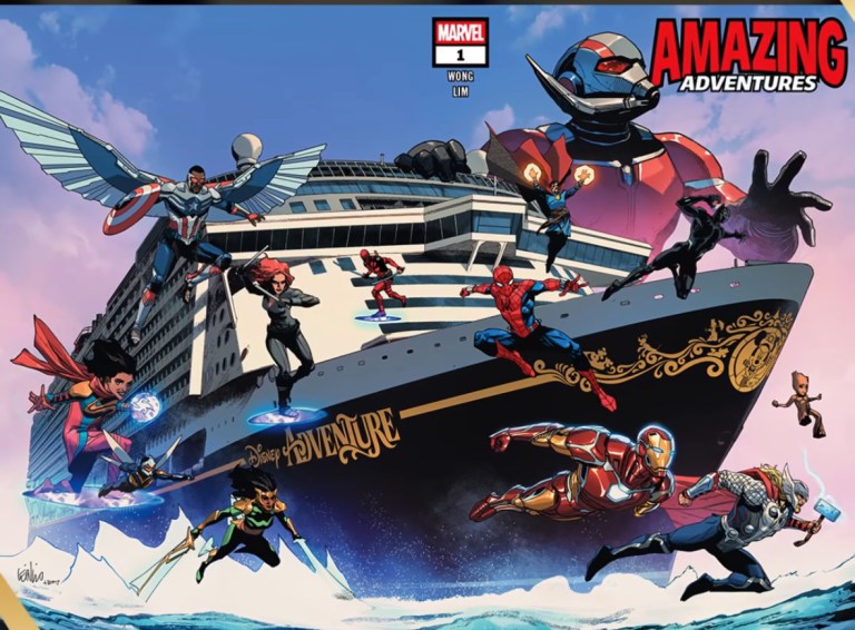 Ron Lim Draws Amazing Adventures #1 For Marvel/Disney Adventure Cruise Ron Lim Draws Amazing Adventures #1 For Marvel/Disney Adventure Cruise
