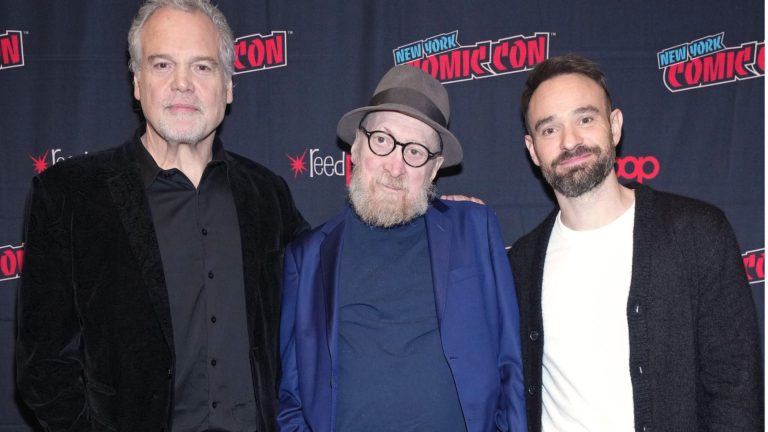 Daredevil: Born Again: Frank Miller Joins Cox, D’Onofrio at S02 Party Daredevil: Born Again: Frank Miller Joins Cox, D’Onofrio at S02 Party