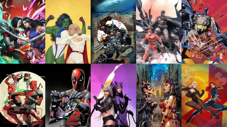 10 DC/Marvel Batman/Deadpool Exclusive Covers Looking For Retailers 10 DC/Marvel Batman/Deadpool Exclusive Covers Looking For Retailers