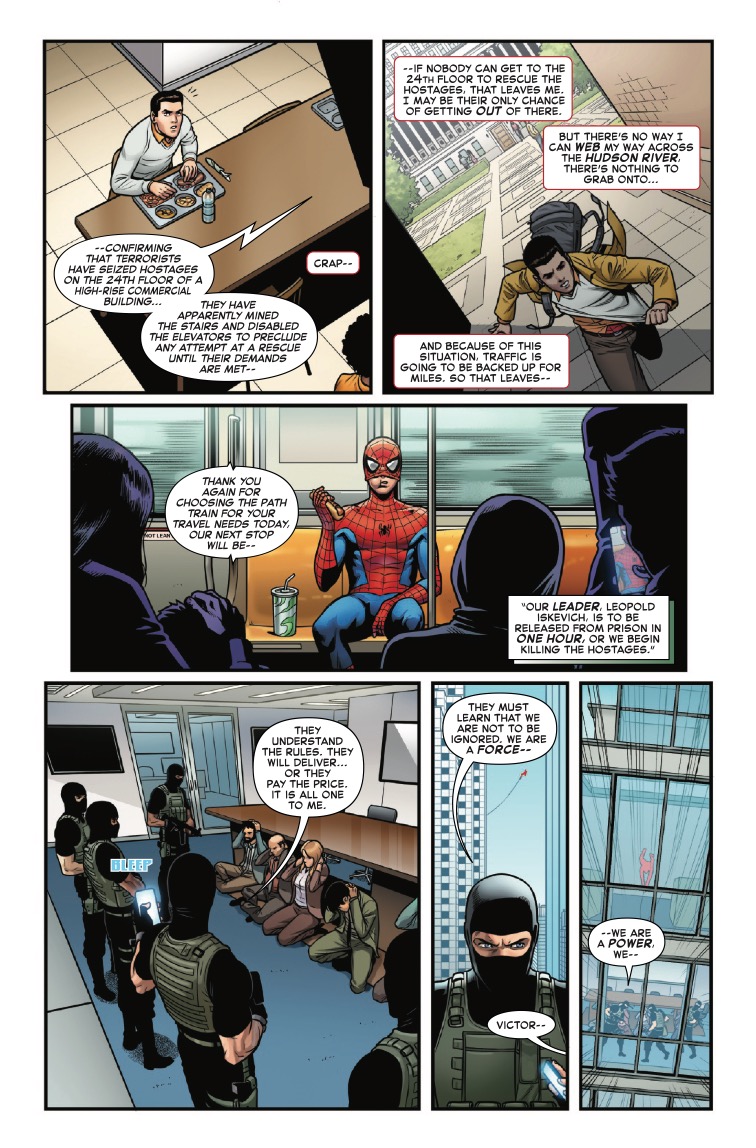 Amazing Spider-Man: Torn #1 Preview: Spidey’s College Flashback Amazing Spider-Man: Torn #1 Preview: Spidey’s College Flashback