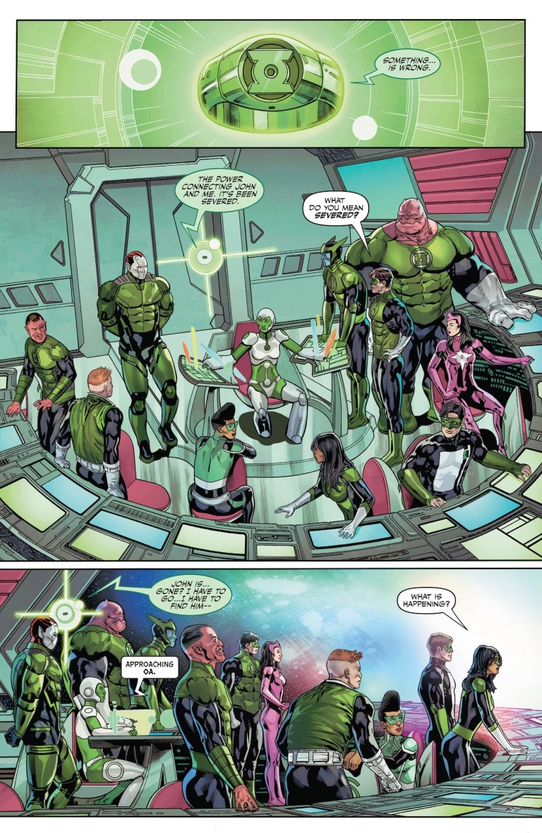 Green Lantern Corps #9 Preview: Sun-Eaters vs. Oa, Final Round Green Lantern Corps #9 Preview: Sun-Eaters vs. Oa, Final Round