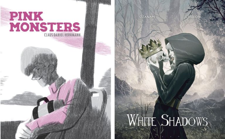 Oni Press’ January 2026 Full Solicits – Pink Monsters & White Shadows Oni Press’ January 2026 Full Solicits – Pink Monsters & White Shadows