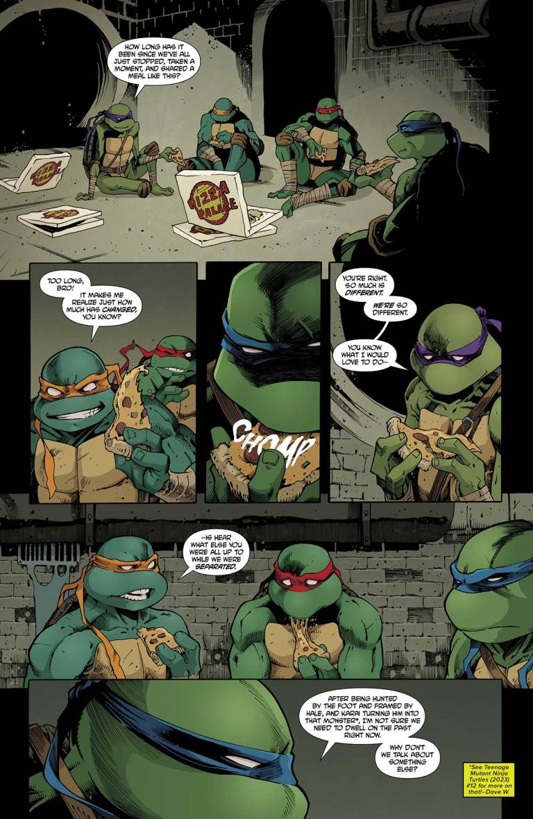 Teenage Mutant Ninja Turtles Annual 2025 Preview: Shell Shock Reunion Teenage Mutant Ninja Turtles Annual 2025 Preview: Shell Shock Reunion