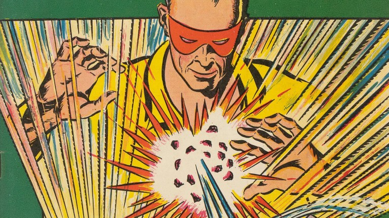 The Nikola Tesla-Inspired Debut of The Masked Marvel, Up for Auction The Nikola Tesla-Inspired Debut of The Masked Marvel, Up for Auction