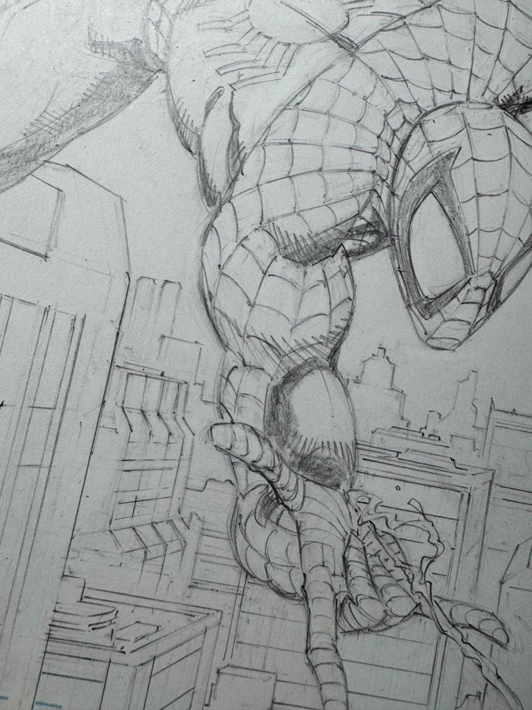 Well Greg Capullo Is Definitely Working On Something Spider-Man… Well Greg Capullo Is Definitely Working On Something Spider-Man…