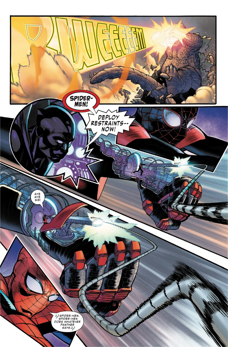 Godzilla Destroys the Marvel Universe #5 Preview: Mecha Mayhem Godzilla Destroys the Marvel Universe #5 Preview: Mecha Mayhem