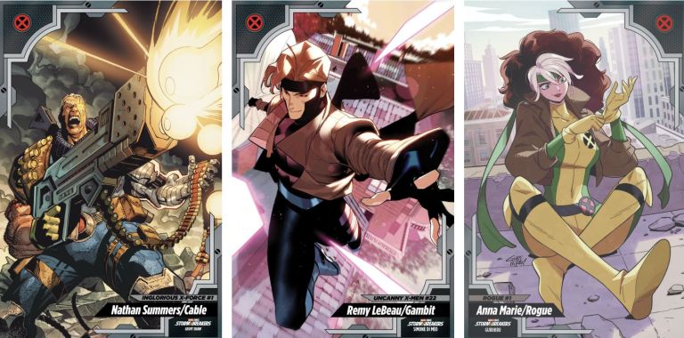Marvel Stormbreakers Full ’90s X-Men Trading Card Variant Overload Marvel Stormbreakers Full ’90s X-Men Trading Card Variant Overload